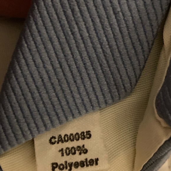 Vintage Blue Men’s Tie - Picture 4 of 4